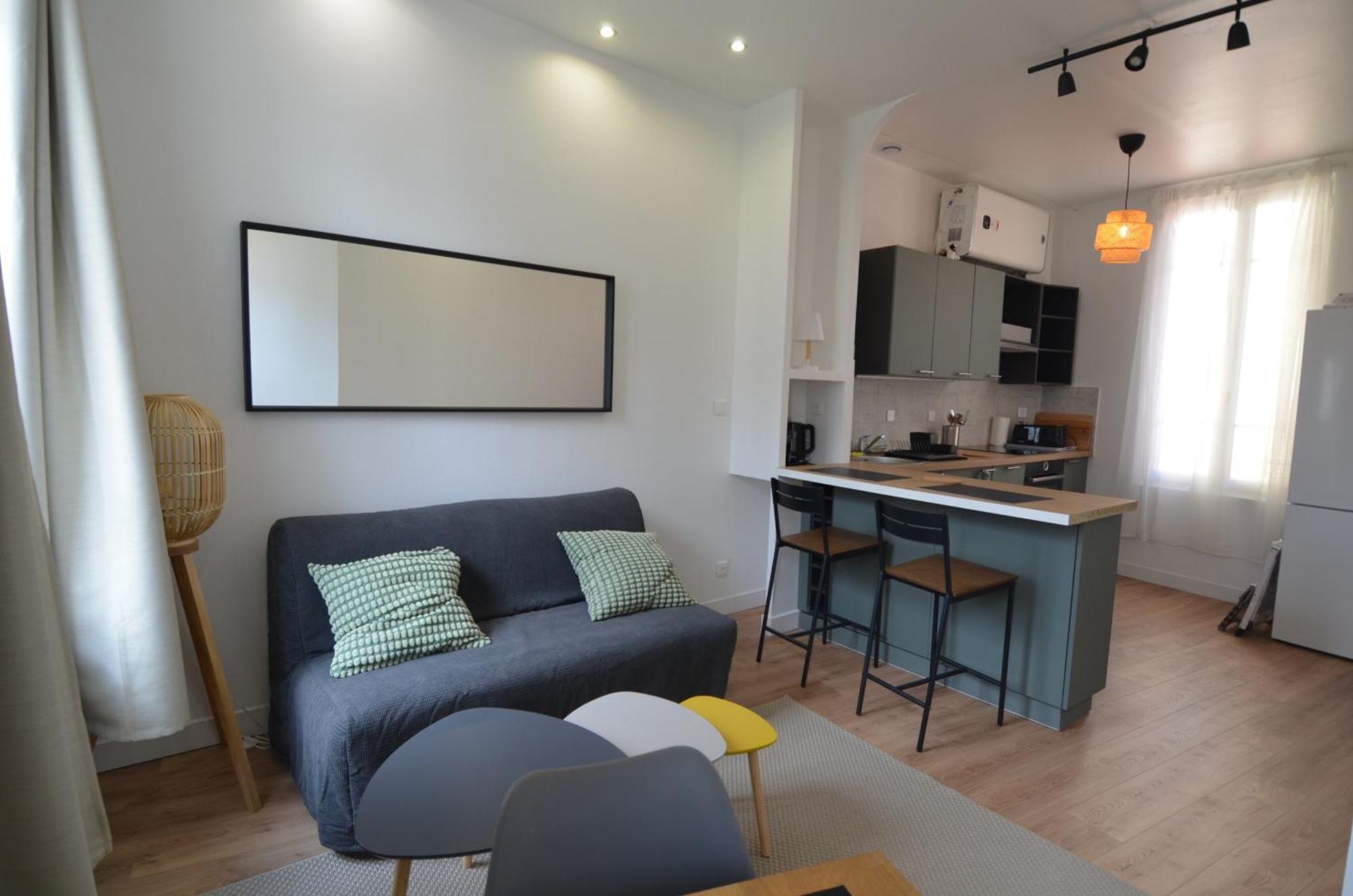 Californie - Superbe Appartement Proche Mer, Aeroport Et Tramway Νίκαια Εξωτερικό φωτογραφία